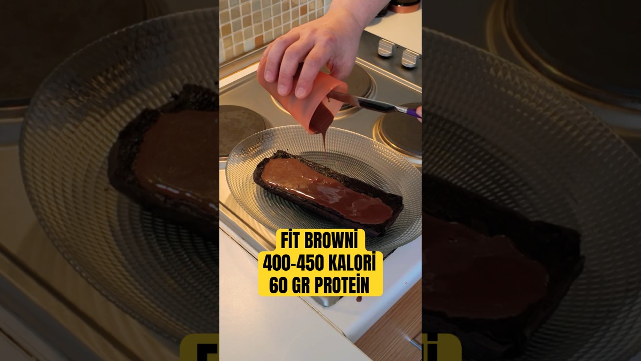 FİT BROWNİ 400 KALORİ 60 GR PROTEİN TARİFİM