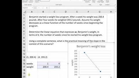 Linear and Exponential Examples