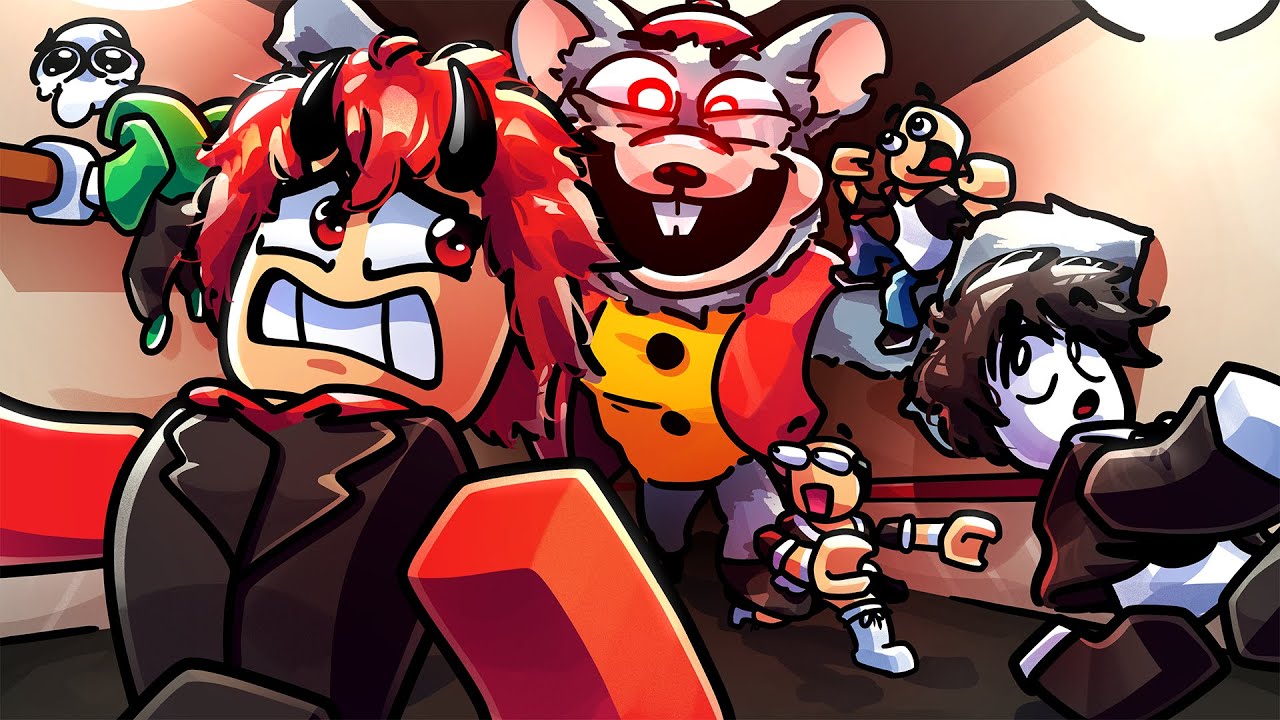 youtubers idiotas tentando sobreviver no Chuck E. Cheese (ft. breki, rreze, helz, killersz)