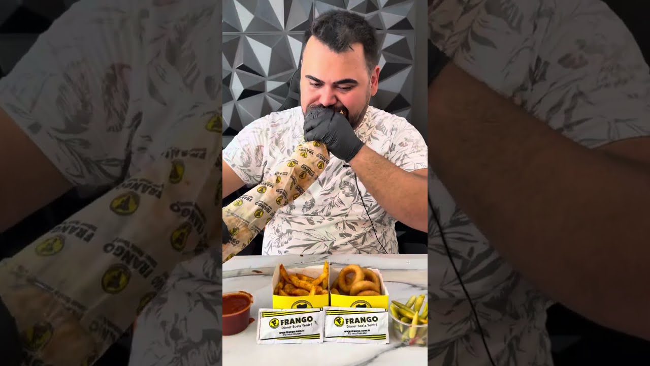 ZURNA DÖNER ASMR I TÜRKÇE ASMR I HIZLI YEMEK YEME I YEMEK SESLERİ