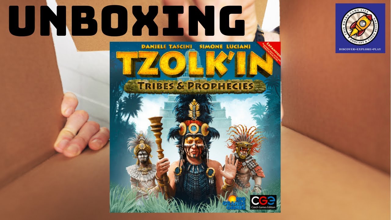 Tzolk'in: The Mayan Calendar – Tribes & Prophecies Unboxing - YouTube