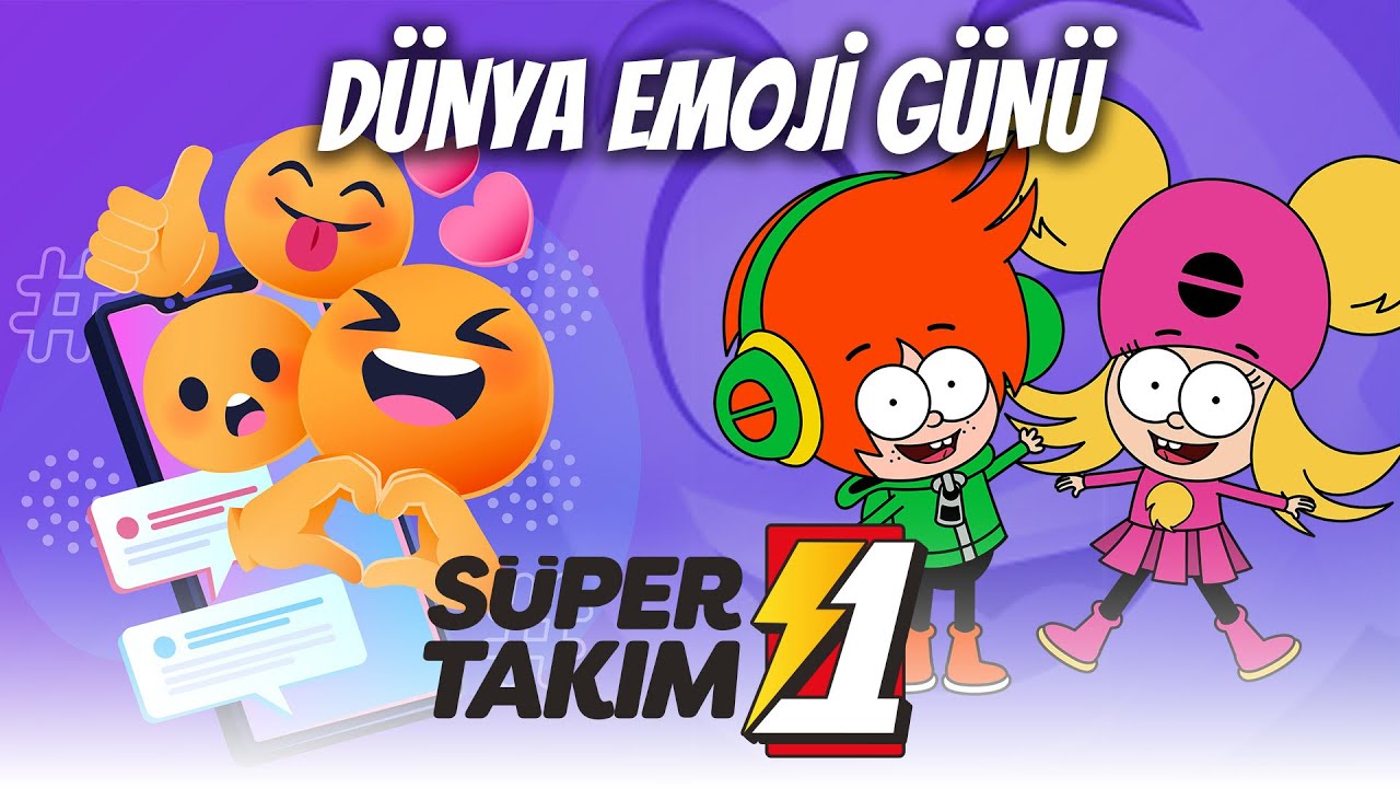 MAIK☺︎︎K☺︎︎K☺︎︎☆゜ World Emoji Day! 😎💪 - Super 1 Team - YouTube