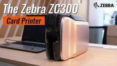The Zebra ZC300 Card Printer