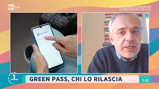 Vaccinazioni e green pass per viaggiare - Unomattina - 20/05/2021