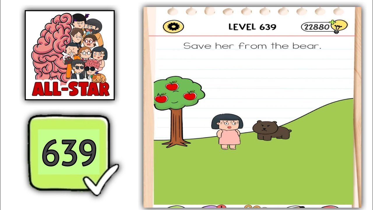 Brain test All Star level 639 Solution