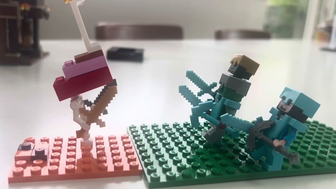 The weird glitchy mob that walks on lava (LEGO)