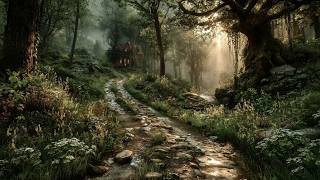 The Quiet Trail Through the Whispering Woods | Dreamy Medieval Music & Medieval Ambience