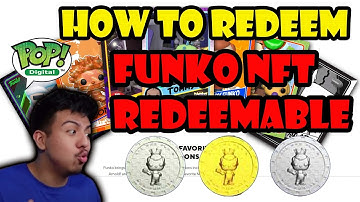 HOW TO REEDEM FUNKO REDEMPTION NFT TOKEN FOR PHYSICAL POP  COMPLETE GUIDE AND MY FIRST REEDEMABLE!!!