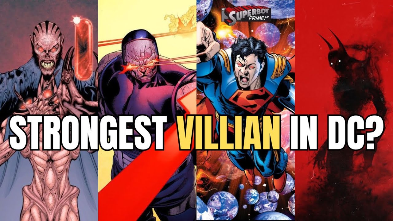 Who Is The Strongest Villain In Dc Comics | True Form Darkseid? Mandrakk? Darkest Knight?