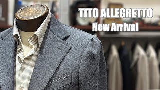 2025-26秋冬新作 TITO ALLEGRETTO ティト アレグレット スーツ