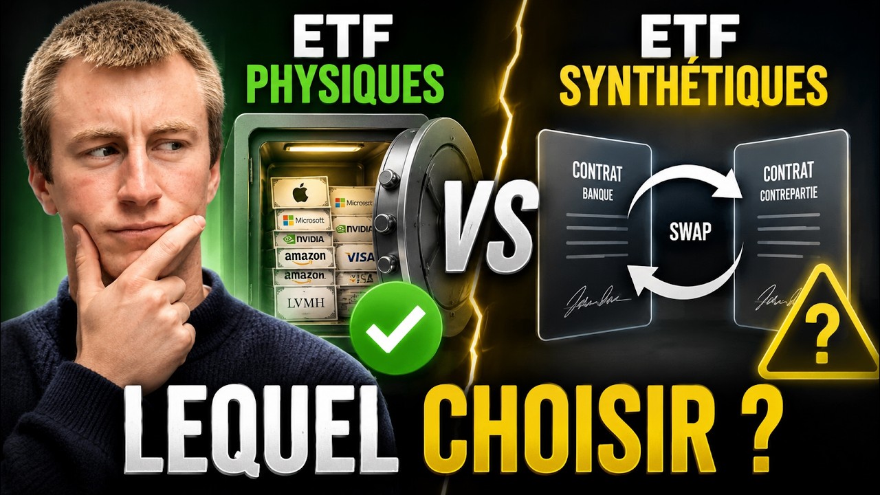 Miniature de la vidéo : ETF physique ou synthétique : quelle différence ?