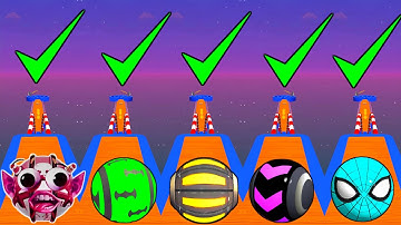 Going Balls 🍎: Super Speed Run Competition| Apple Level Walkthrough 🏅| Android Games/ iOS Games