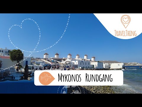 Mykonos Stadt - Chora- Juli 2022 - Rundgang/ Mykonos old town July 2022
