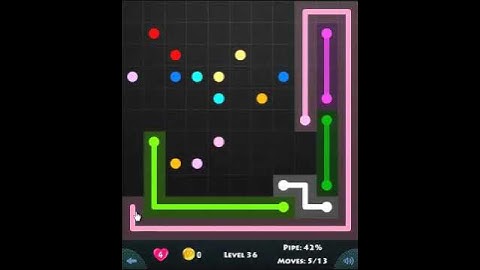 flow game facebook - jumbo pack level 36 Connect the dots