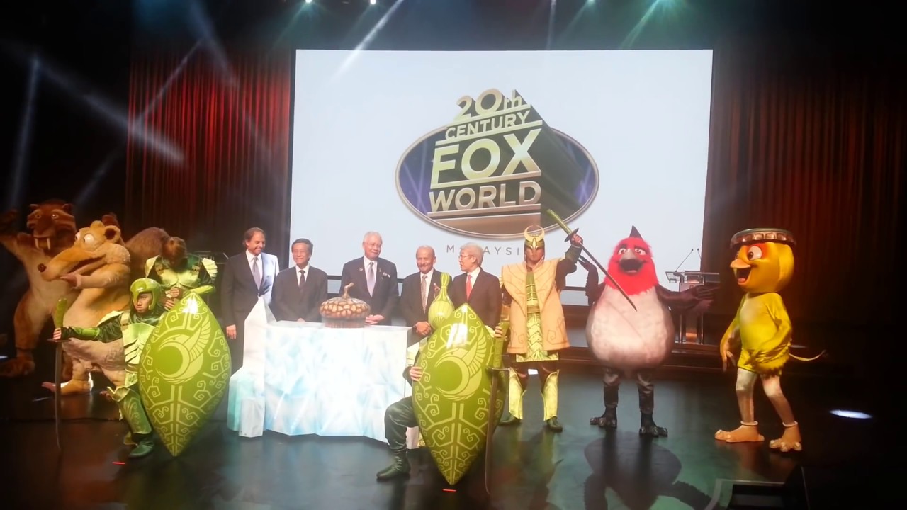 Official launch twentieth century fox world at Genting ...