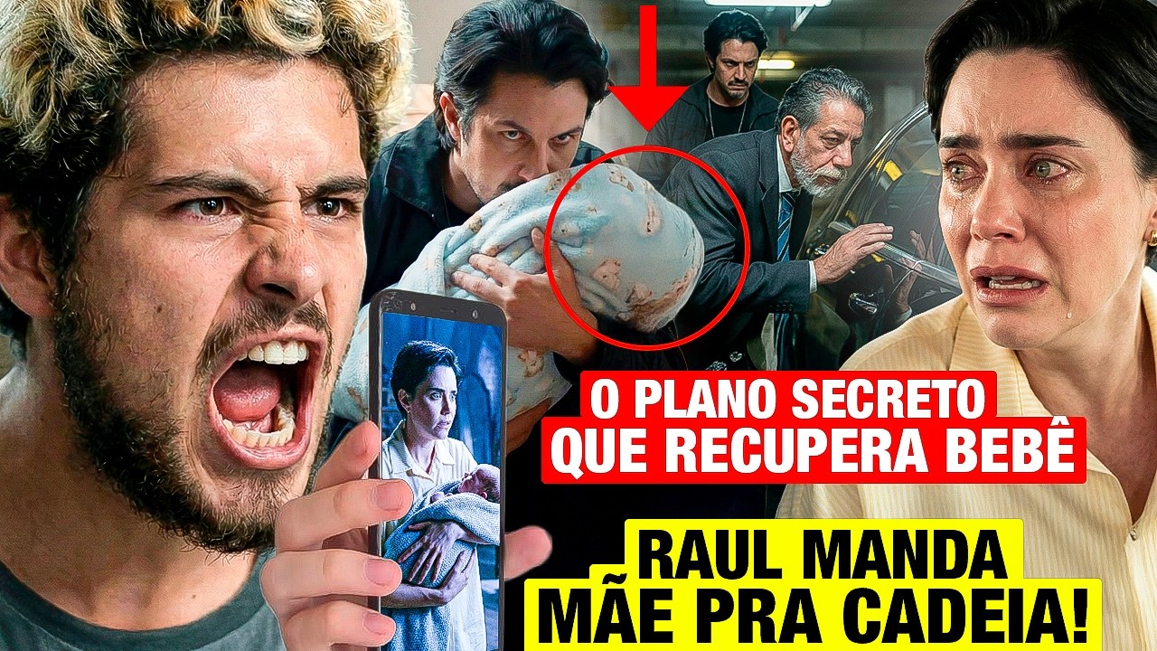 TRÊS GRAÇAS: SEGUNDA 02/03 - Raul manda SAMIRA pra CADEIA? Paulinho usa RASTREADOR e recupera BEBÊ!