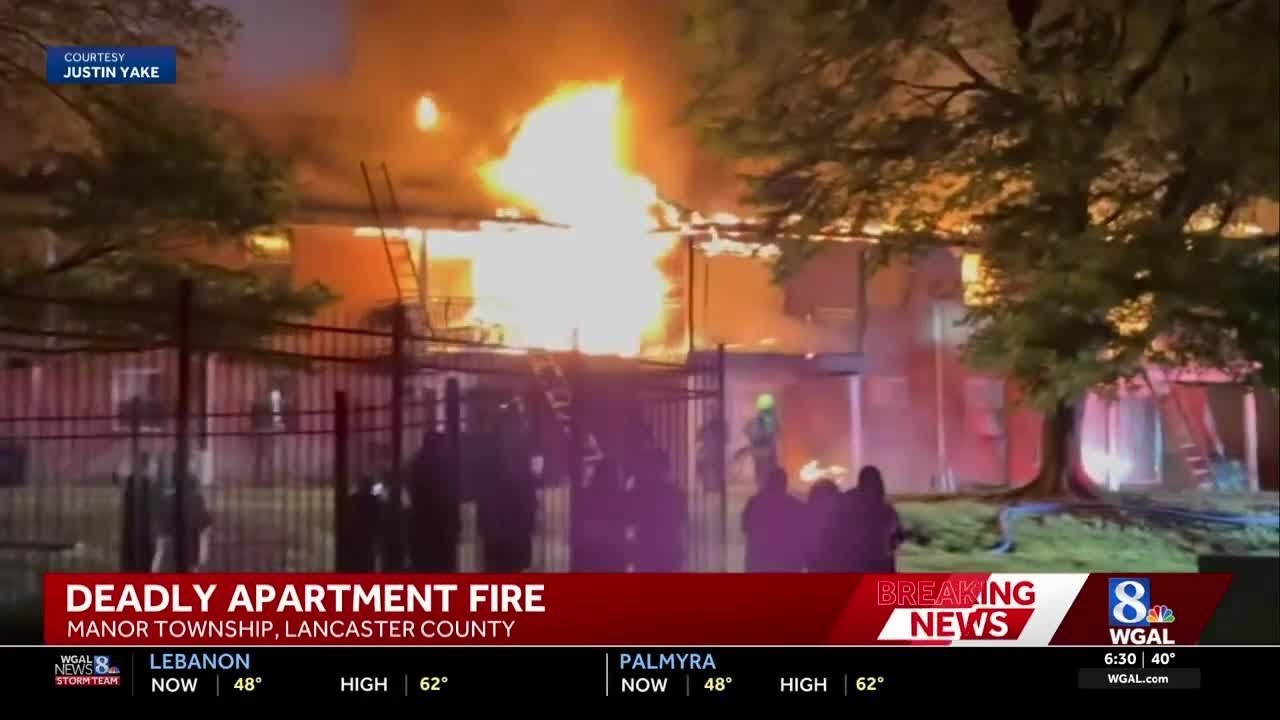 Lancaster County apartment fire leaves one person dead, 15 displaced ...