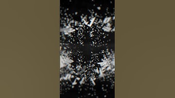 Create Shatter Text Effect in After Effects | Tutorial Link In Description! #shorts