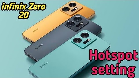 How To Enable Hotspot In Infinix Zero 20,Infinix Zero 20  Mein Hotspot Kaise Use Karen