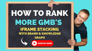 How to rank google maps with branded iframes & knowledge graph ID