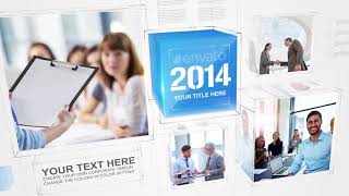 Corporate Cube Timeline-After Effects Template Videohive