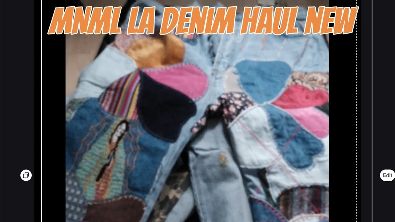 MNML La denim haul vid dropped on channel 