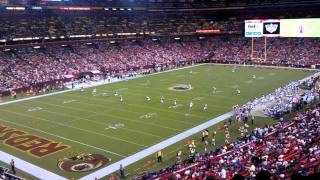 Redskins vs Buccaneers at FedEx Field - Redskins Preseason 2011 - Club Level