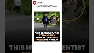 👍 Neuroscientist explains why walking is a superpower !    #walking #gym #fitness #cardio #running