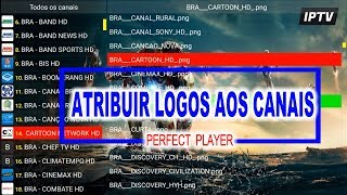 Colocando logos aos canais do PERFECT PLAYER