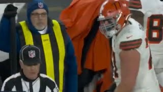 Browns Wyatt Teller HEATED AT REFS After TERRIBLE False Start Call
