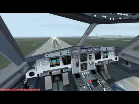 FS2004 Landing at