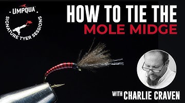 How to tie the Mole Midge with Umpqua Signature tyer Charlie Craven