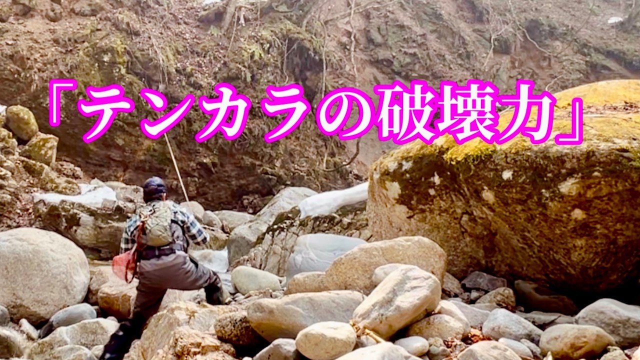 これが毛鉤の力…テンカラの破壊力…炸裂！