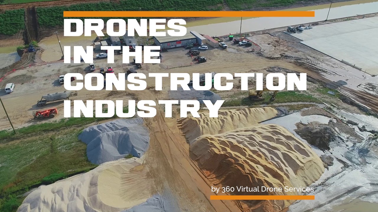 How drones are helping in the construction industry! - YouTube