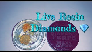 Live Resin Diamonds - Grandpas breath-  Focus V Carta