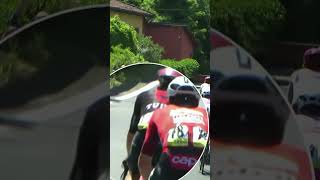 Nooooo the bottle 🥲 Follow the #GirodItalia on TV, wherever you are 🌐
