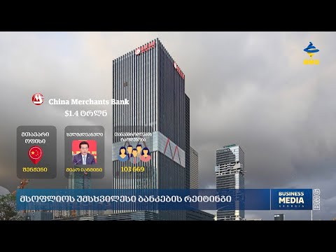 მსოფლიოს უმსხვილესი ბანკების რეიტინგი