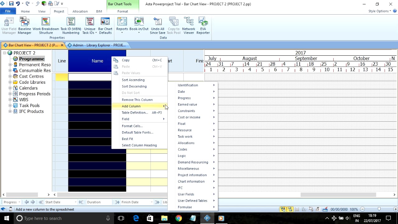 PROJECT 2 % Complete,EVM Report & Network Diagram - YouTube