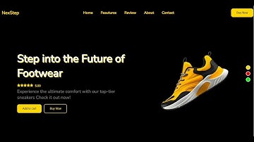 product landing page with dynamic color change || HTML, CSS, JS & JQuery