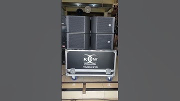 Cek sound LINE ARRAY TARA 210 #nuansaaudio #nap