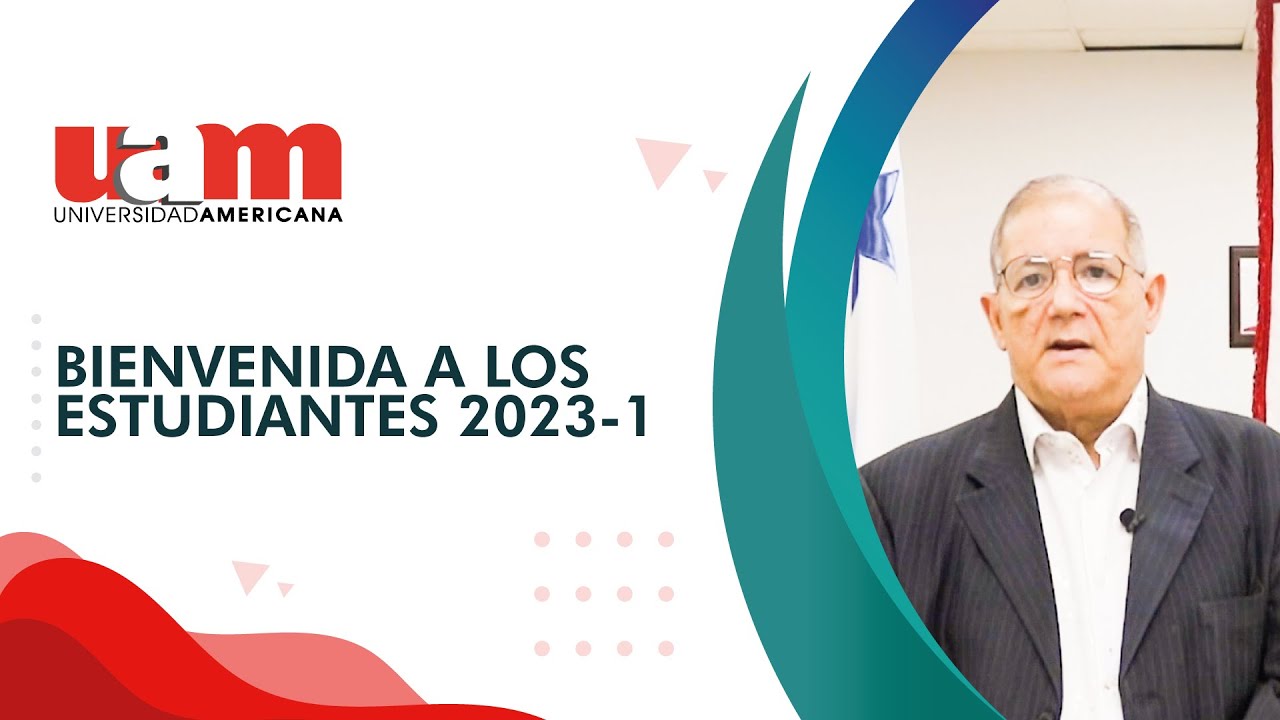 Mensaje de Bienvenida a estudiantes del 2023-1 - YouTube