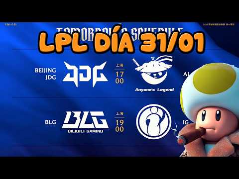 LPL XUNRERIA🐉AL vs JDG \ Bilibili vs Invictus Gaming🐉