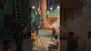 Lankni Ka Vishal Pair   Ramayan Bts Shooting  Lanka Dwar Scene Behind The Scenes 