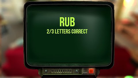 Fallout 4 - Hacking Guide