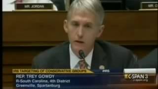 Trey Gowdy GOES OFF!! WIPE THAT STUPID GRIN OFF YOUR FACE!