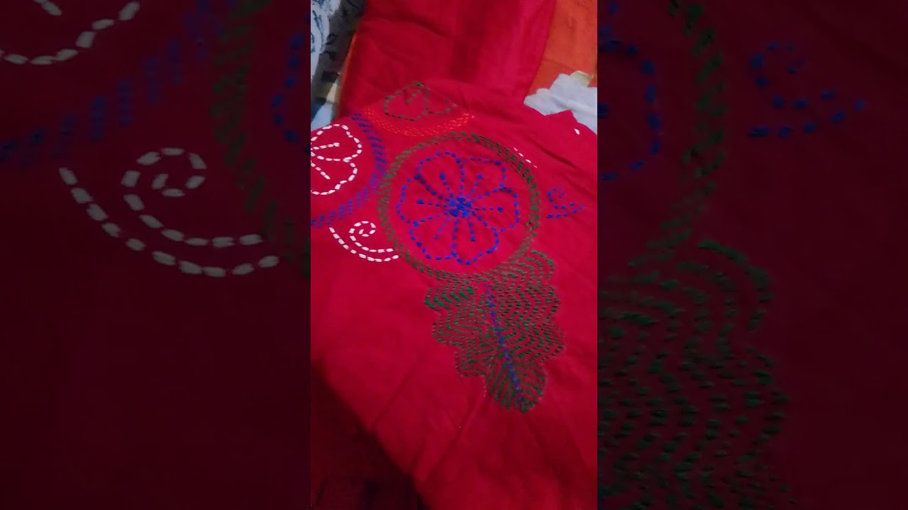 Jamalpur Traditional Nakshi Kantha Bed Sheet