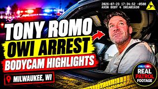 Bodycam Video: Tony Romo's OWI Arrest and the Events Leading Up to It
