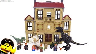 LEGO Jurassic Indoraptor Rampage at Lockwood Estate review! 75930 -