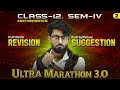 Class 12 SEM-4 Mathematics Full Book SUGGESTION+REVISION [Part-2] | Ultra Marathon 3.O | HS-2026