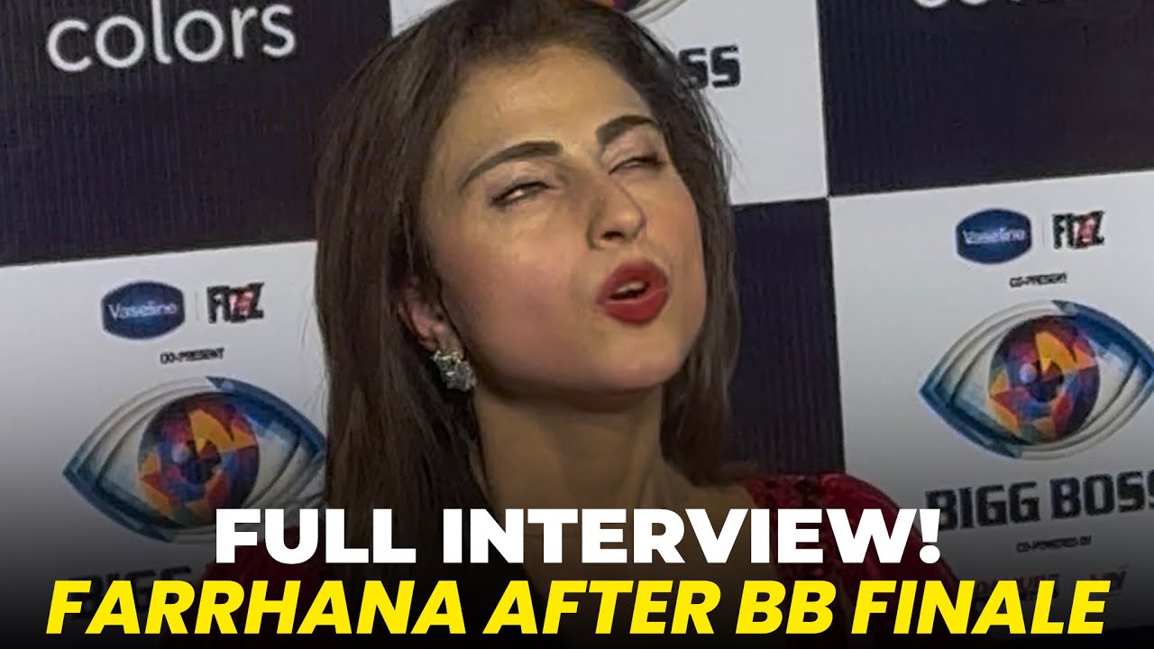 Farrhana Bhatt’s First Interview After Bigg Boss 19 Finale 🎤